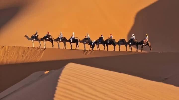 Bivouac Camel Trips Otel Merzouga Dış mekan fotoğraf